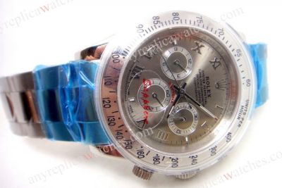 Rolex Daytona gray dial Stainless Steel Watch